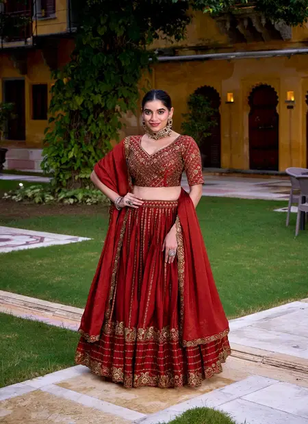 Ikshita By Lnb1438 Rangoli Crush Lehenga Choli Wholesale In India